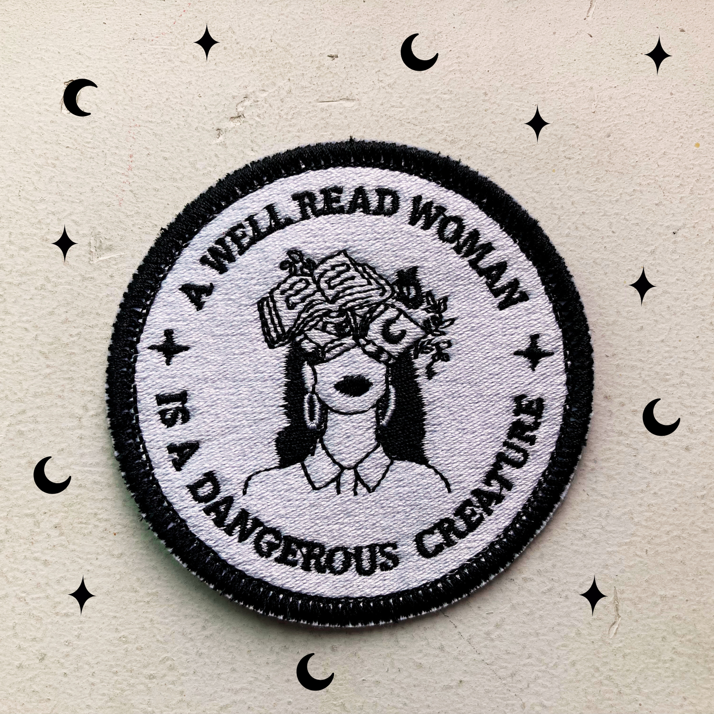 A Well Read Woman Patch