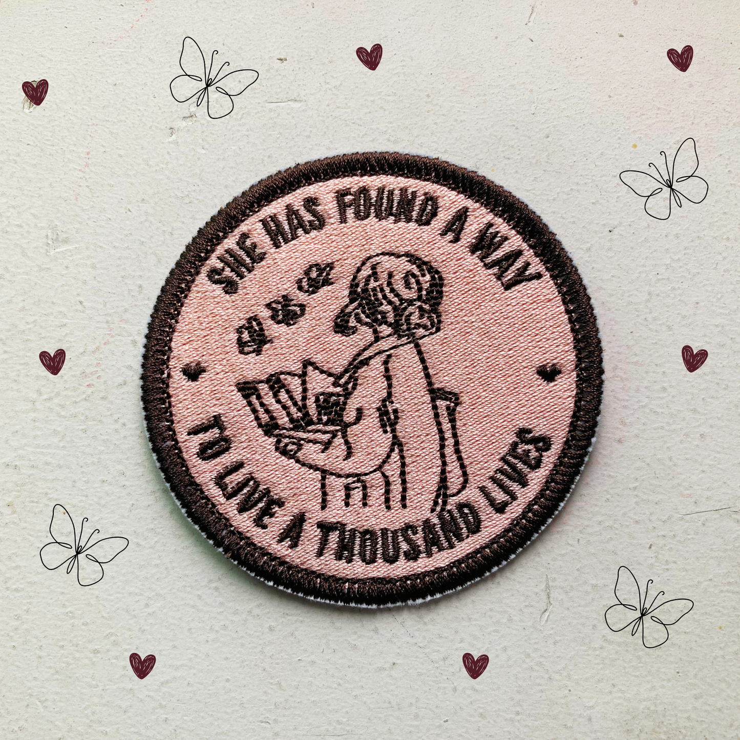 She Has Found A Way Embroidery Patch