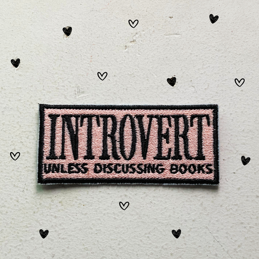 Introvert Embroidery Patch