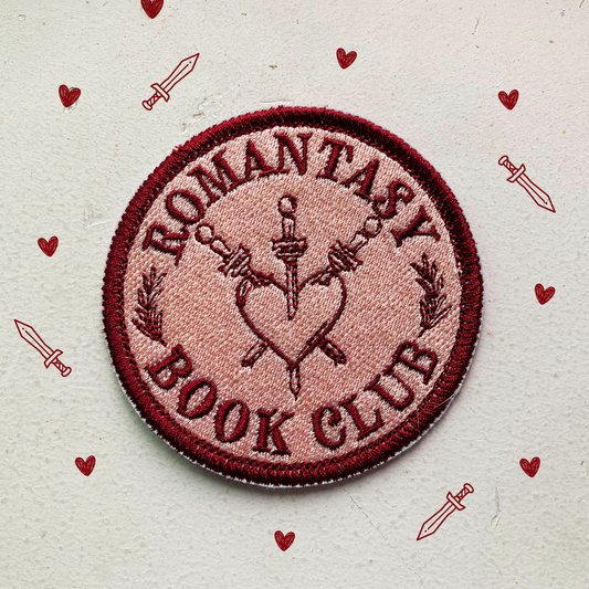 Romantasy Book Club Embroidery Patch