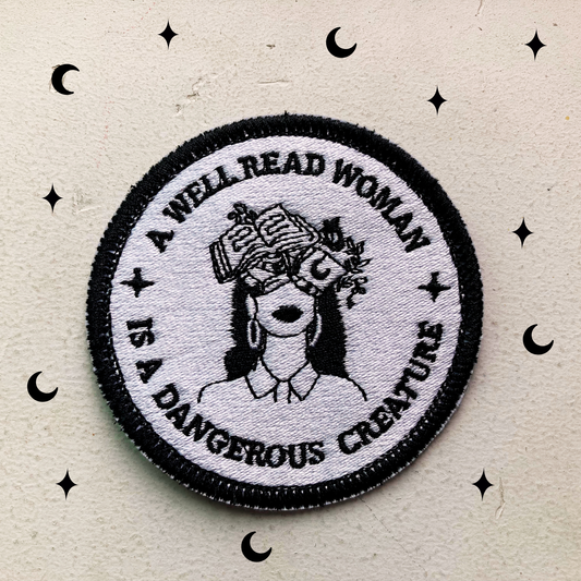 A Well Read Woman Patch