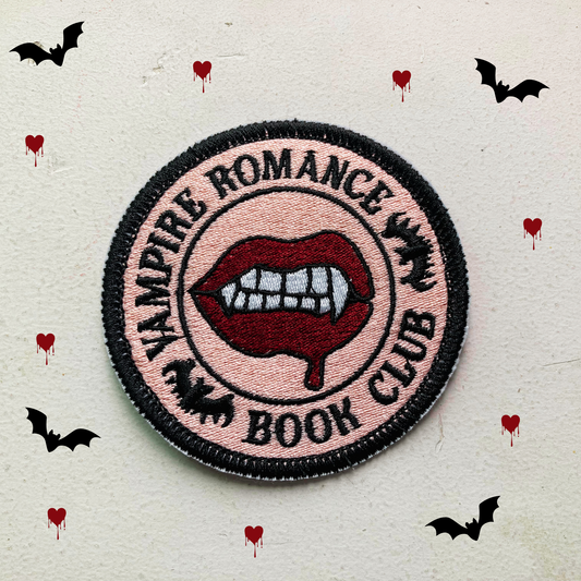 Vampire Romance Book Club Patch